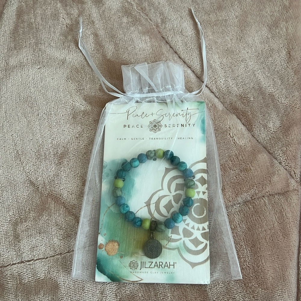 NEW handmade clay bracelet